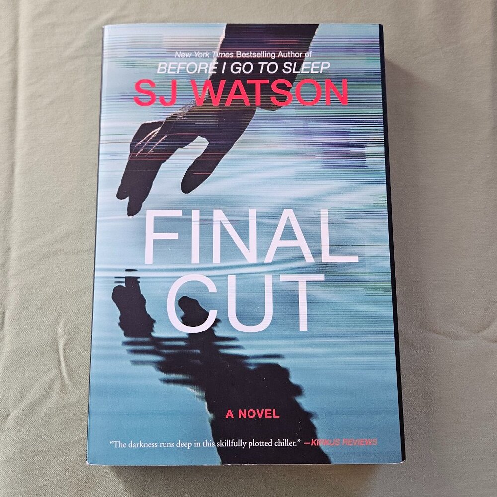 Final‎ Cut by SJ Watson Paperback Novel Mystery Thriller